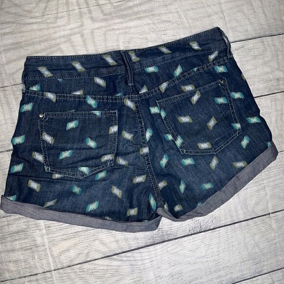 Anthropologie | Anthro Pilcro & the Letterpress Stet Art Brushstroke Print Short - Picture 2 of 7